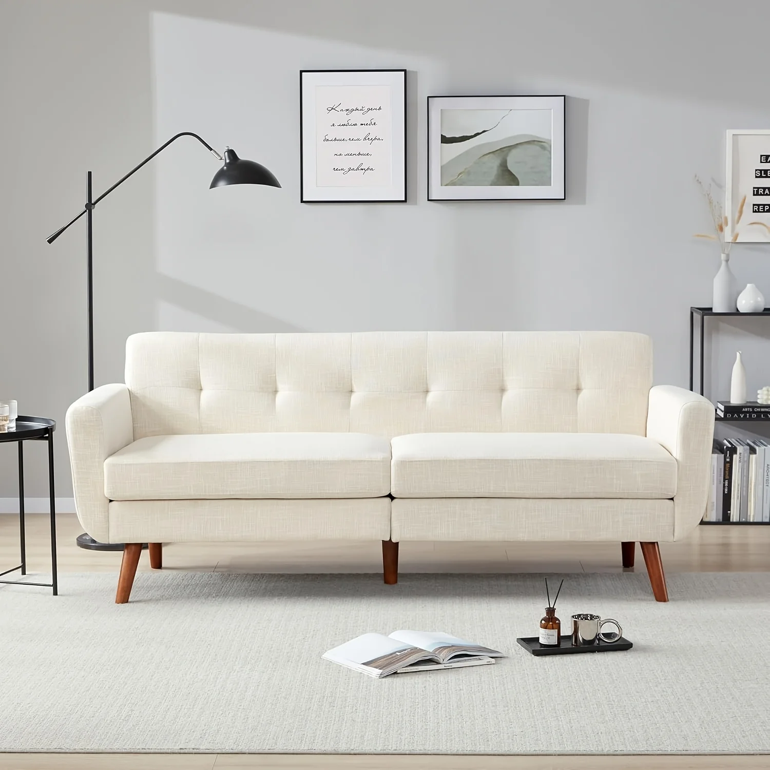 Small Upholstered Love Seat Furniture Tbfit 65\